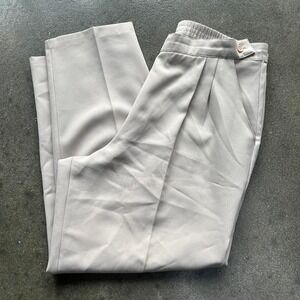 Vintage Tummy Toner Made In Usa Tan Size 16P Trouser Pants